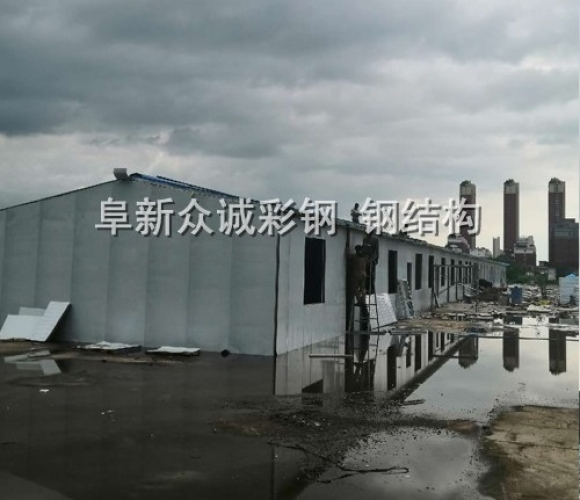 阜新碧桂园项目生活区轻钢结构房